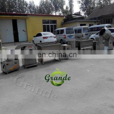 Fully Automatic Industrial Frozen French Fries Production Line Cassava Fresh Finger Potato Chips Making Machine Price photo-5