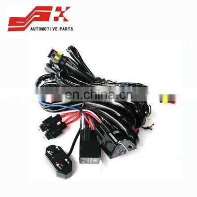 180W Car Spotlight Wire Group Wire Harness Automotive With Button photo-3
