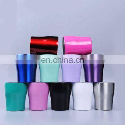 High Quality 8 oz 18/8 Stainless Steel Kids Milk Cup Insulated Tumbler