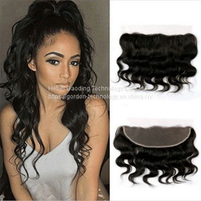 Natrual Color Loose Wave 13x6 Lace Human Hair Closure