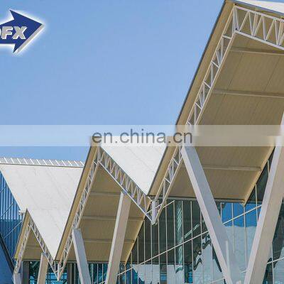 Steel Structure Framed Commercial Office Building Structural Steel Truss Prefabricated Warehouse Construction Fashion Drawing