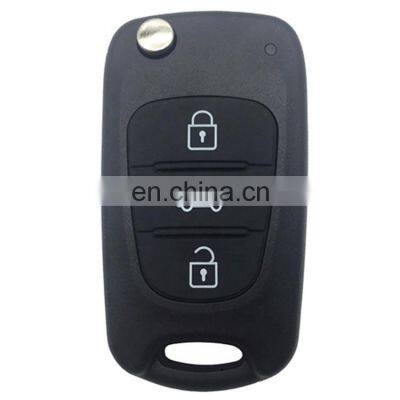 3 Buttons Car Remote Key Case Shell Cover Flip For Hyundai I30 IX35