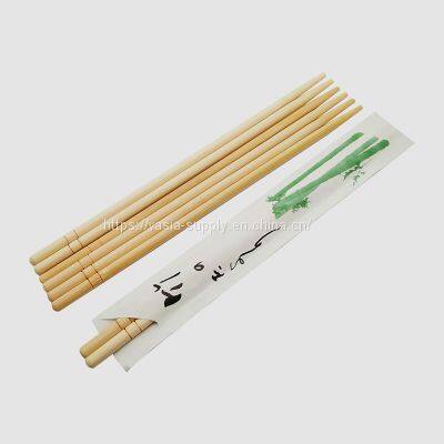 High Quality Cheap Price Disposable Round Japanese Sushi Bamboo Chopsticks