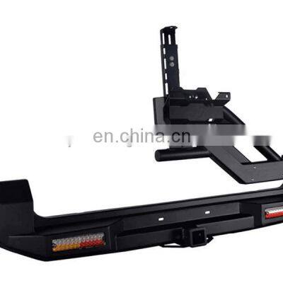 4X4 Off Road Body Kit for Suzuki Jimny Steel Rear Bumper Guard Back Bull Bar With Spare Tire Rack Auto Accessories photo-2