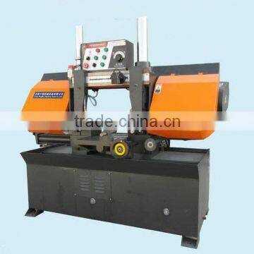 GZ4232 Double Column Hydraulic Metal Cutting Saw Machine Bandsaws Cut Iron Steel Copper Tube