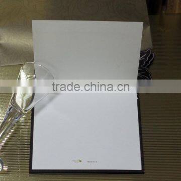 Hot Sale Personalized Leaves Shape Laser Cut Wooden Wedding Cards Invites