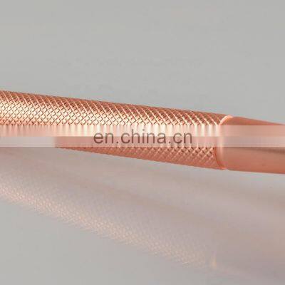 Women Men no Plastic Metal Matte Rose Gold Safety Razor photo-2
