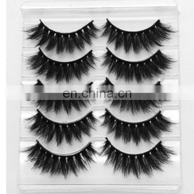 Private Label Fake Lashes 5 Pairs Magnetic Eyelashes Wholesale Eyelash Extension Kit