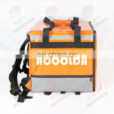 Custom Waterproof Cooler Backpack Insulated Food Delivery Bag for  Bike Motorcycle