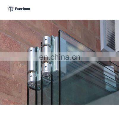 Frameless Toughened Glass Bifold Sliding Folding Doors Exterior photo-5