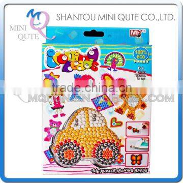 Mini Qute DIY Ironing Hama Perler Beans 3D Jigsaw Car pattern Model building block educational toy (Accept OEM) NO.BT-0053B-2