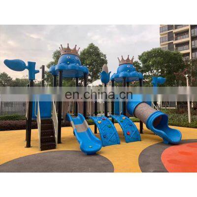 Kids Playground Houses Outdoor Swing Set for Preschool Playground Equipment photo-5