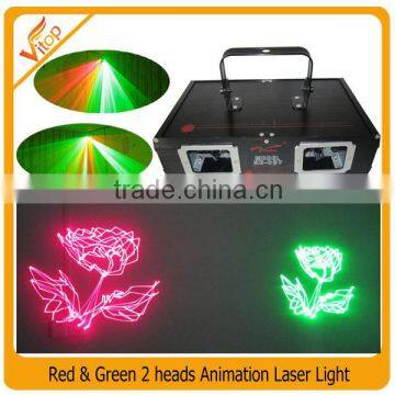 Red and Green Double head laser light