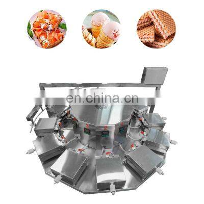 Fabricantes De Maquina De Cono Helado De Segunda Ice Cream Cone Egg Crispy Roll Making Machine by Gas photo-5
