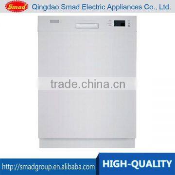 High quality 24 inch semi build-in dishwasher with UL