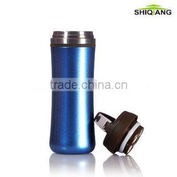 350ml stainless steel outdoor travel vacuum thermal mug with hook BL-8060-A