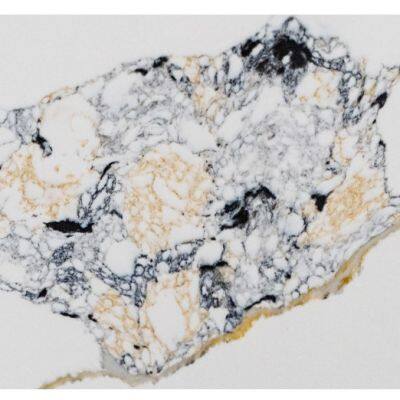 Code：1213，Calacatta Artificial Stone Quartz Slab Kitchen Countertops photo-2