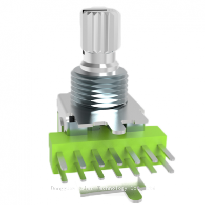 RS12 Gear Switch Multi-position Rotary Switch 2 Gear 4 Gear Audio Semi-circular Handle Rotary Switch photo-3