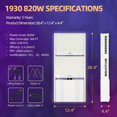 HPS Retrofit-newest IP65 Led Grow Light 600w 650w 800w 1000w 0-10v Daisy-chain for Indoor Grow Room Greenhouse Medical Plants Veg Flower Harvest photo-2