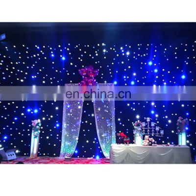 Pro lighting STAGE BACKDROP led sky star curtain/led star vision curtain