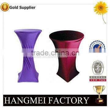 hot sale high bar cocktail table cloth for hotel