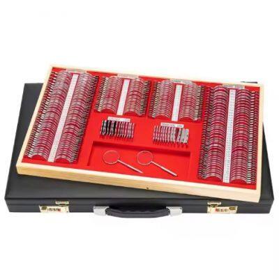 Optical 7 Inch Touch Lens Set with Leather Case, High-Quality Optometry Equipment JS-266-Piece