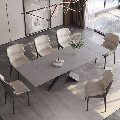 Expandable Sintered Stone Dining Table From Home photo-4