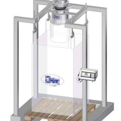 Automatic Quantitative 1-2 Ton Sugar Sand Salt Jumbo Bag Weighing Packing Machine