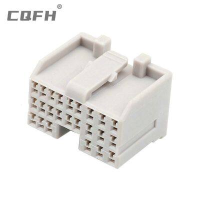 316372-6 Automotive 24Pin Wire Harness Auto Electrical Male Female PBT New Energy Housing Connector
