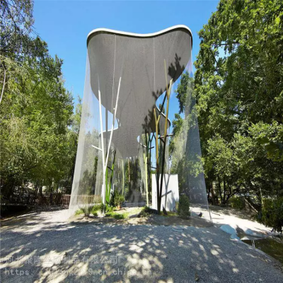 Manufacture Protecting Cable Netting Metal Filter Woven Stainless Steel Wire Rope Mesh photo-5