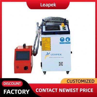 New Condition 1100W 1250W Steel Aluminum Alloy Handheld Laser Welding Machine for Rail Door Window Frame Guard Rail Laser Welder