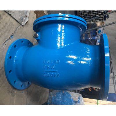 High-Quality BS 5153 Swing Check Valve With GG25+Brass Disc and NBR Seat, Prevents Backflow Efficiently