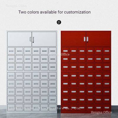 Customizable 150-flavor Large Capacity Dispensary Cabinet Metal Filing Drawers for Professional Botanical Practitioners