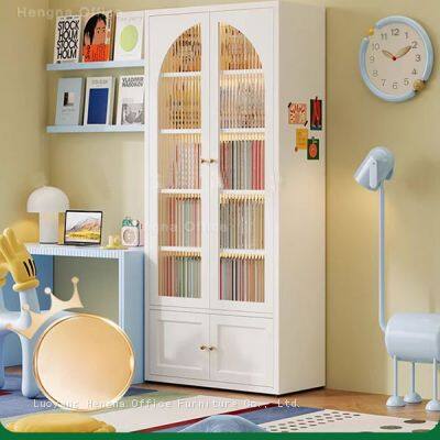 Modern Storage Cabinet GLC-03 - Dustproof, Tool-Free Assembly for Living Room|Kids Toy Storage Box photo-4
