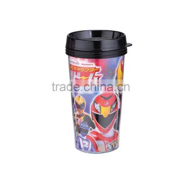 plastic customed printing coffee tumbler/coffee mugs