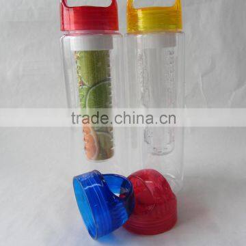 SALE POMOTION Fruit Infuser Colorful Water Bottle With Hook, BPA Free photo-5