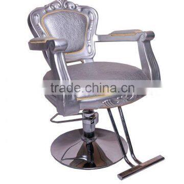 Upscale Royal Style Wholesale Used Stainless Steel Hair Salon Equipment, Vintage Hydraulic Oil Barber Chair Price photo-4