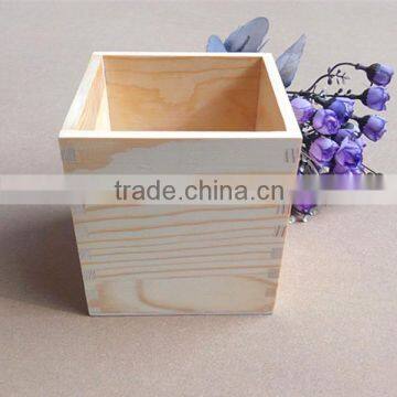 Antique Multifunction Home Desk beautiful pine storage box without lid