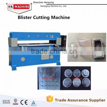 Dust Free Plastic Die Cutter For Plastic Sheet Blister Clamshell Box