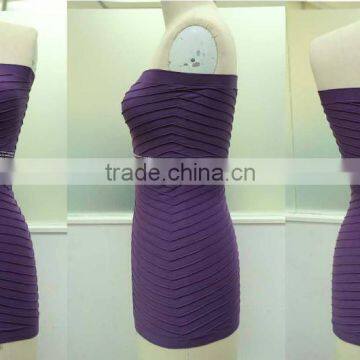 ladies knitted seamless tube top