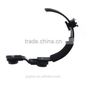 POPLAR C Shape Video Dslr Camera DV Stabilizer Handle Mount Grip For DV Camcorder DSLR Camera /camera Stabilizer photo-2