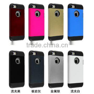 2015 Newest Colorful Tough Slim Armor combo Case Strong Shockproof for IPhone 5/5S Case Cover back case
