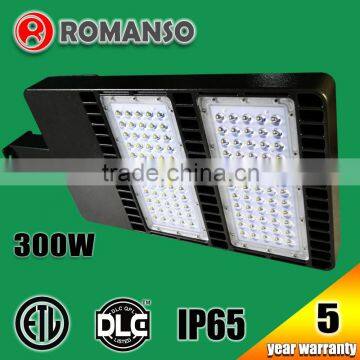 5 Years Warranty Shoebox Fixture 200W 300W LED Parking Area Lighting