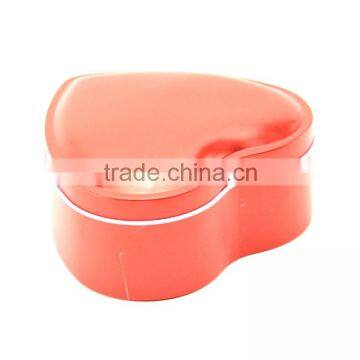 Hot sale wedding gift candy heart-shaped tin box/metal can