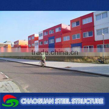 Movable foldable prefabricated container house