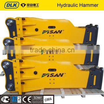 Chisel 165mm heavy duty hydraulic rock hammer breaker