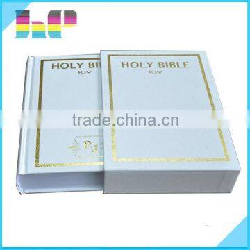 top class gold stamping/silver stamping/ embossing/debossing bible printing