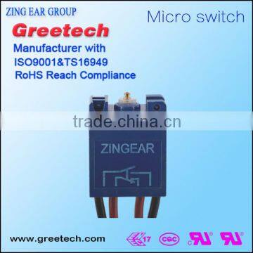Momentary 0.5A/5A 250V Types of Electrical T85 0.5A 250V Wire Leads Switch Micro Plunger photo-4