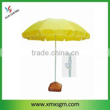 48"x8k Yellow Colour 420D Oxford Beach Umbrella