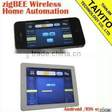 Taiyito zigbee domotics, Phone or pad control zigbee home automation system